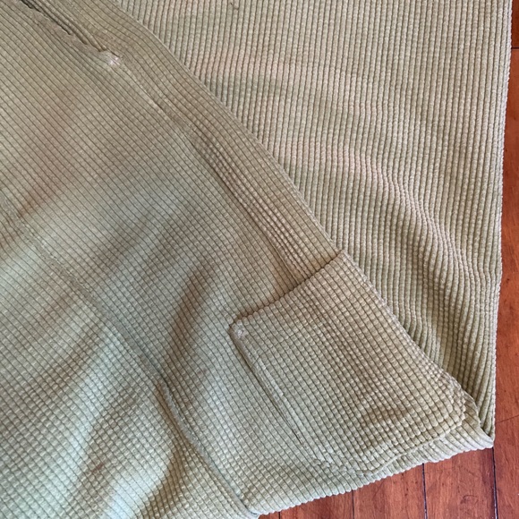 Lime green corduroy trousers - Picture 3 of 6